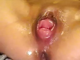 Huge Dildo In Skinny Girls Pussy And Ass